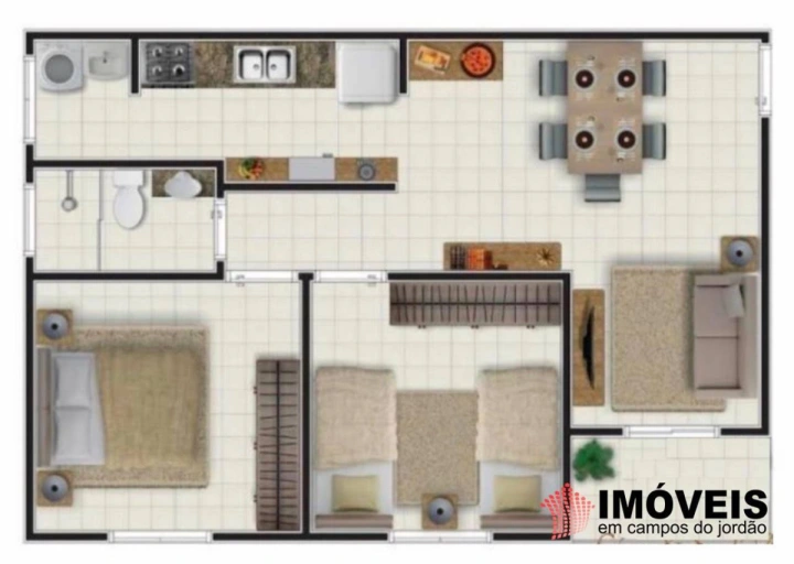 Apartamento em Jardim Elizabete, Campos do Jordão - foto 22